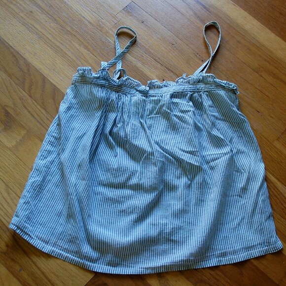 Madewell Striped Tie-Strap Cami Top Tank Romantic Lightweight - Picture 1 of 3